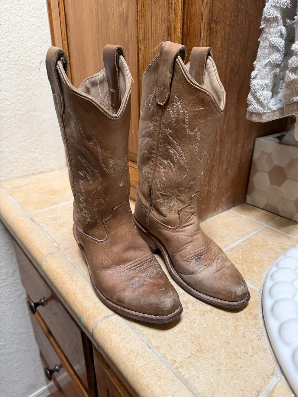 Old West Girls Western Cowboy Boots